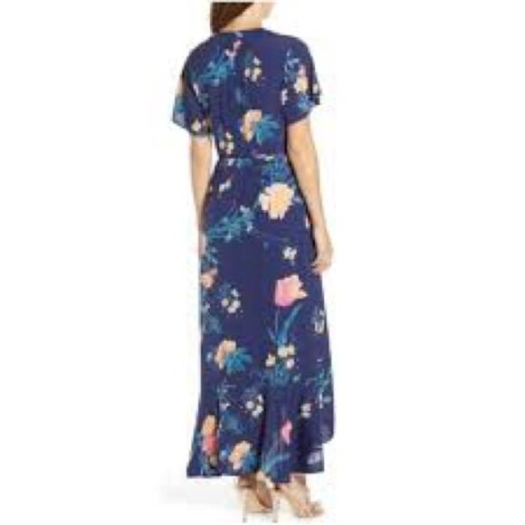 LEITH Floral Wrap Maxi Dress – Size M – Nordstrom Exclusive - Picture 2 of 5